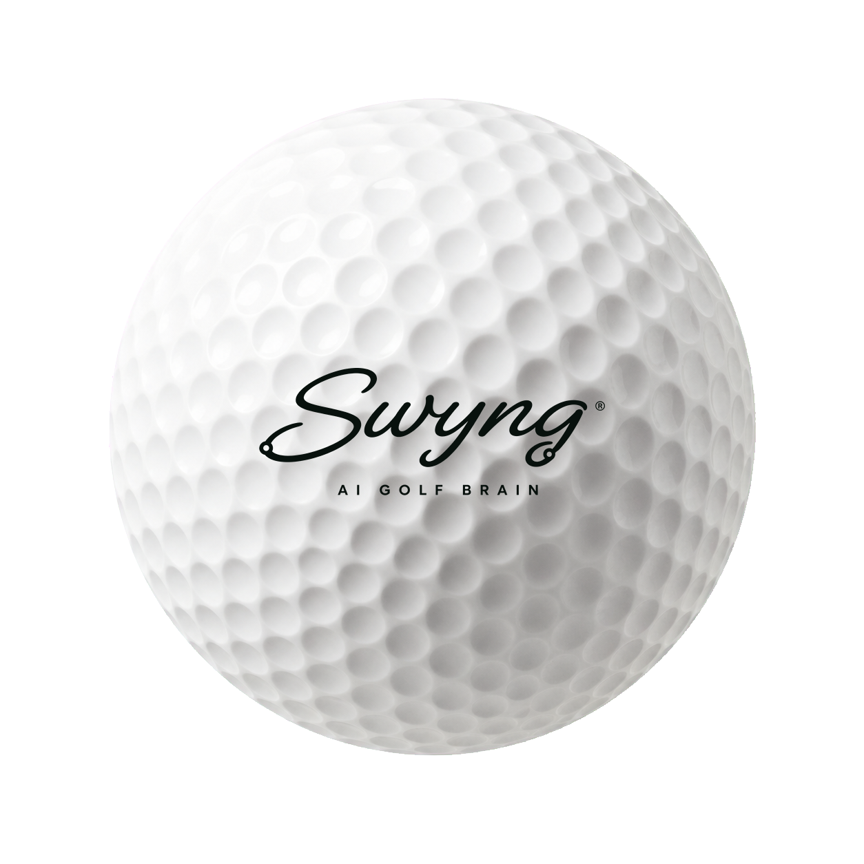 SWYNG Golfball mit realistischen Dimples