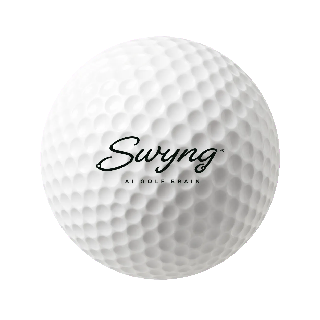 SWYNG Golfball mit realistischen Dimples